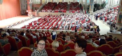 И.Моисеев атындагы бий ансамблинин концерти